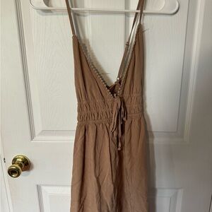 Wild Fable Brown Textured Dress